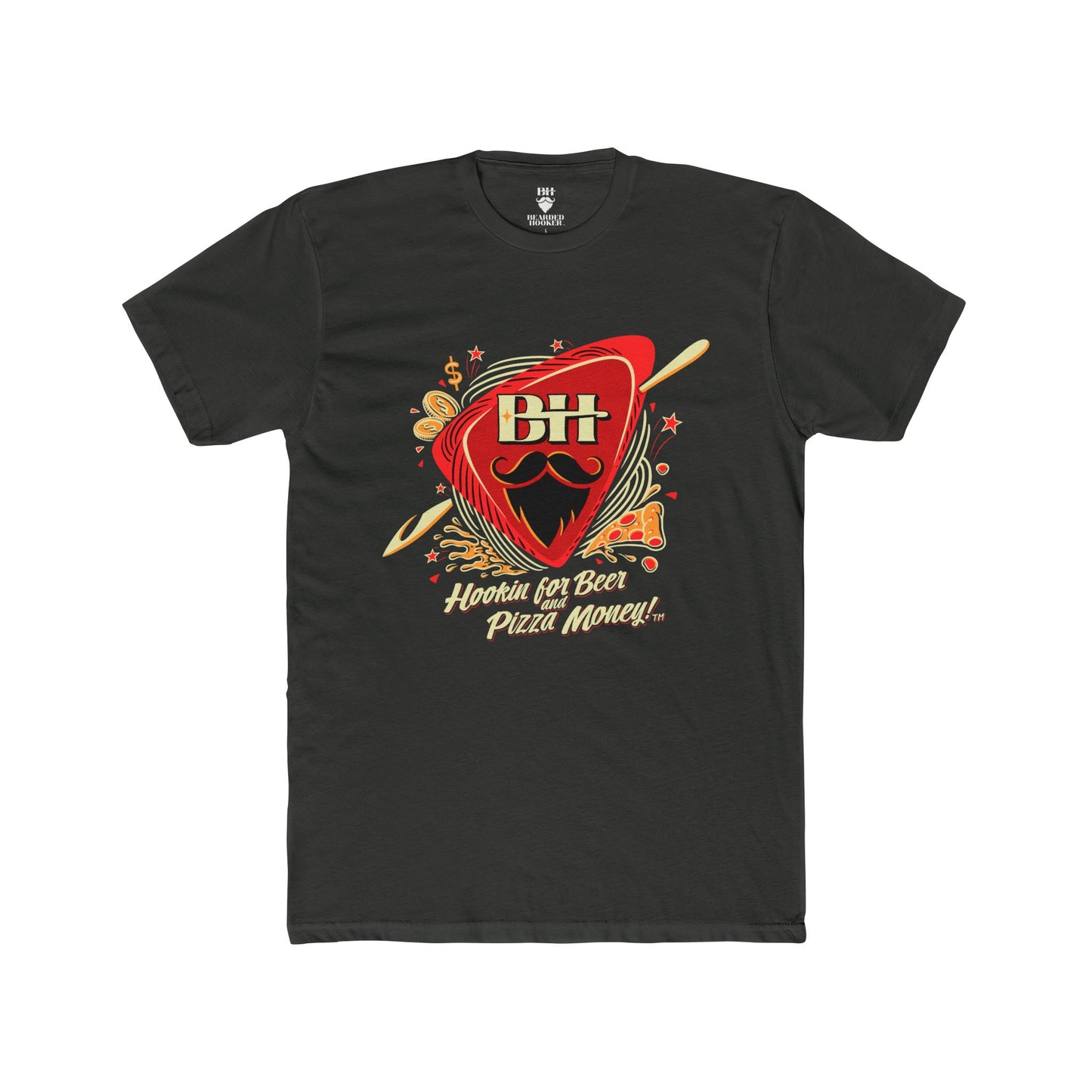 "Hookin' for Beer & Pizza Money!" Graphic Shirt