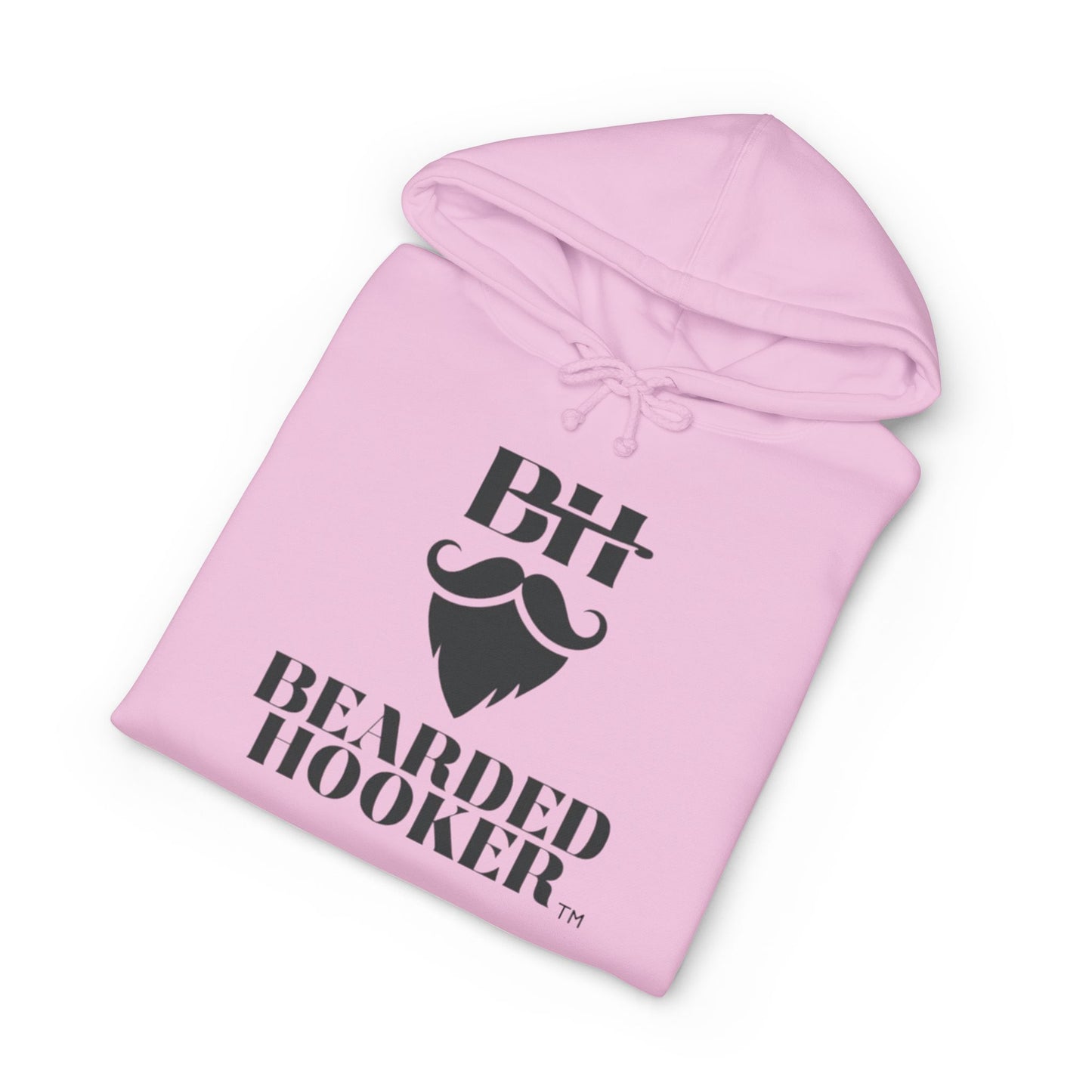 Bearded Hooker Hoodie — Graphic Beard Logo Pullover