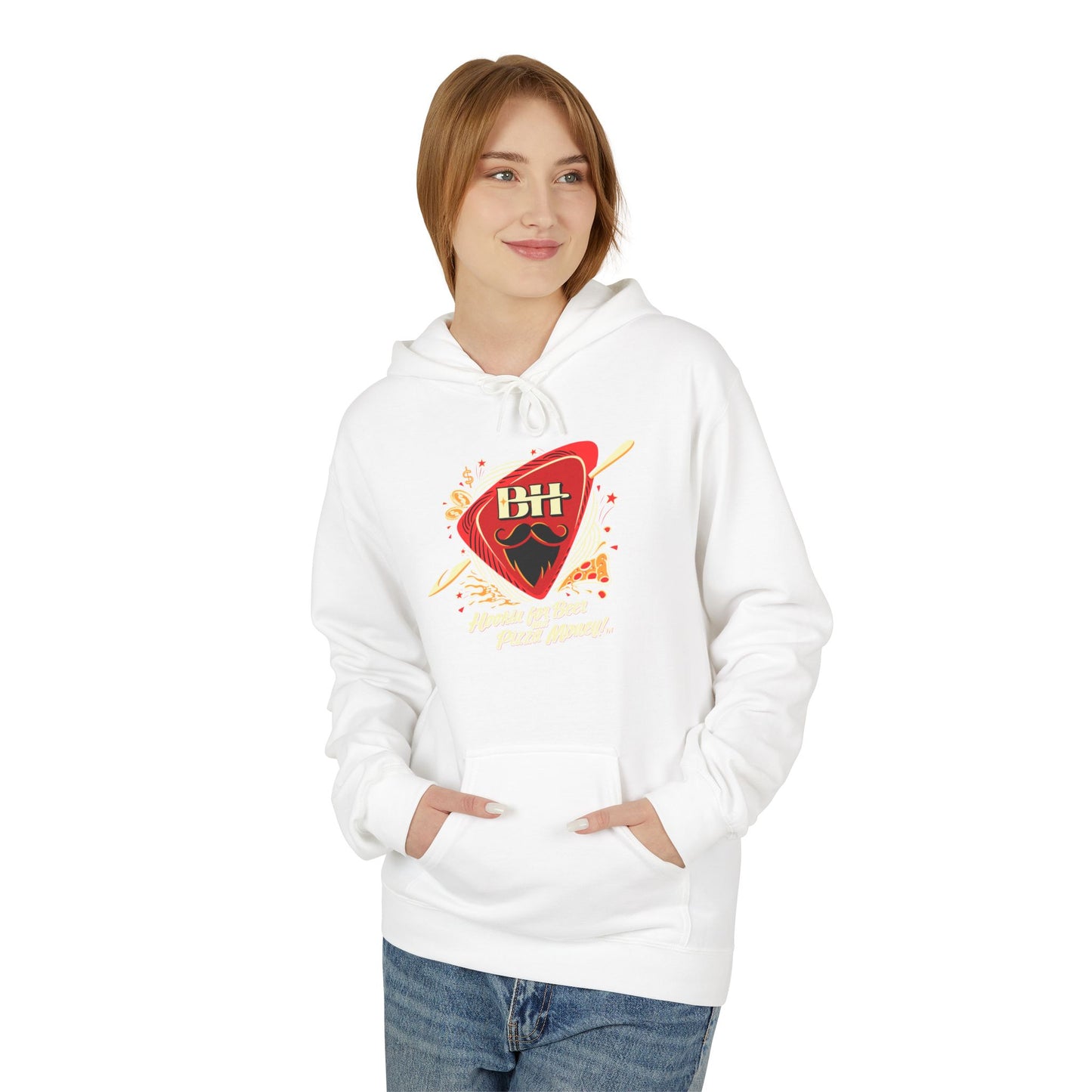 Guitar Pick Graphic Hoodie — "Play On" Music Lover Pullover