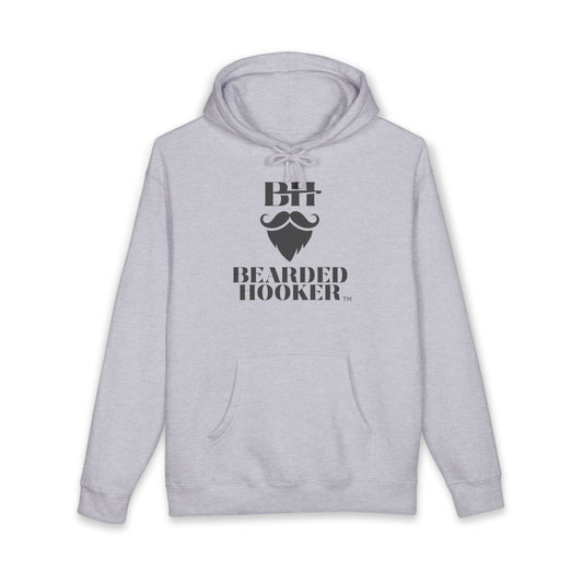 Bearded Hooker Hoodie — Graphic Beard Logo Pullover