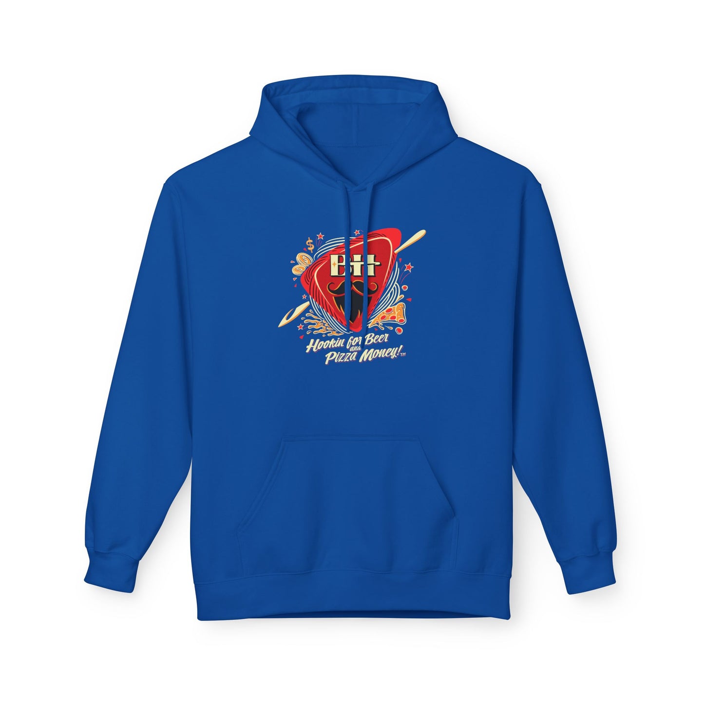 Guitar Pick Graphic Hoodie — "Play On" Music Lover Pullover