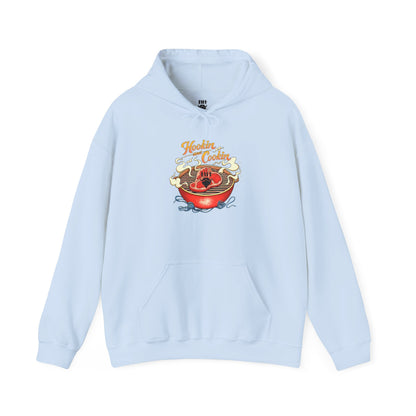 Hoodie — 'Hoosier Cooker' Retro Chili Pot Graphic Pullover