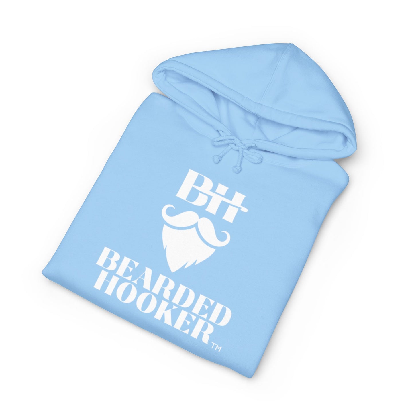 Bearded Hooker Hoodie — Graphic Beard Logo Pullover