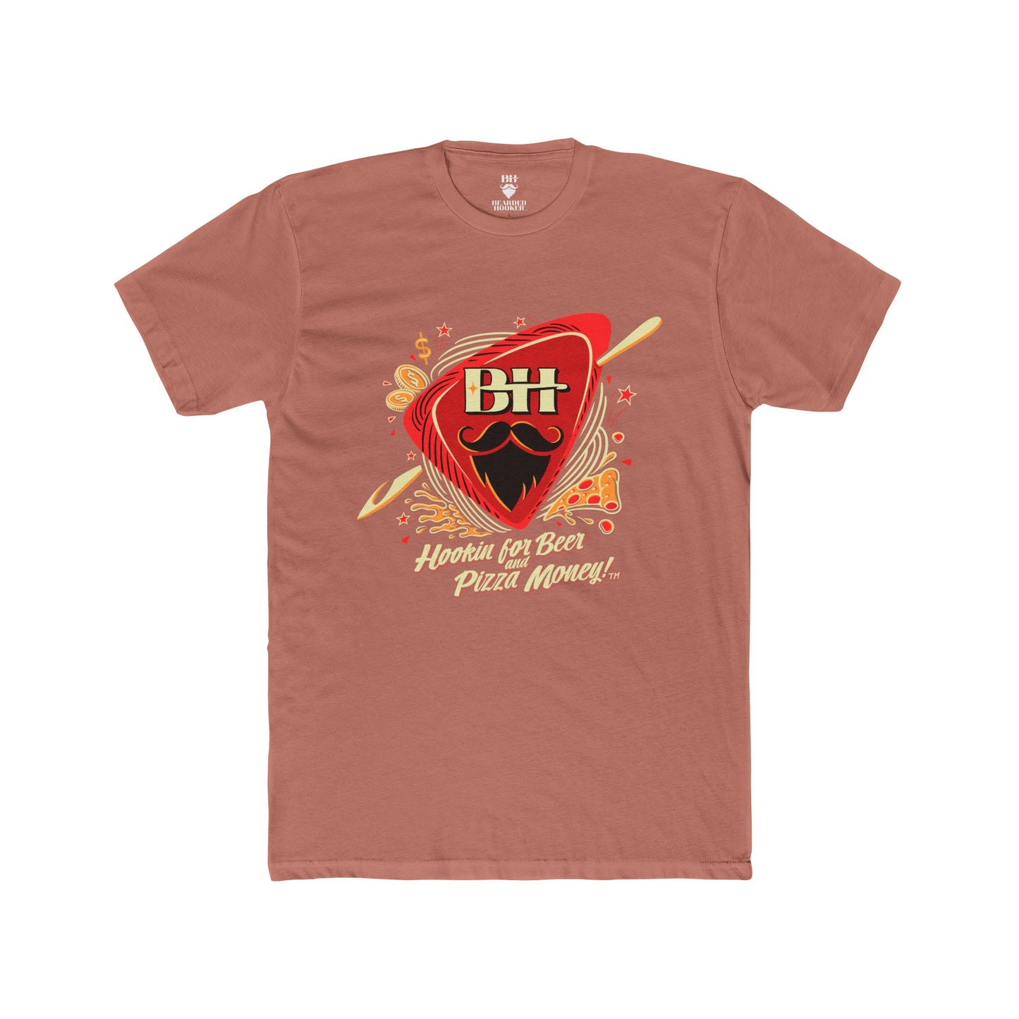 "Hookin' for Beer & Pizza Money!" Graphic Shirt