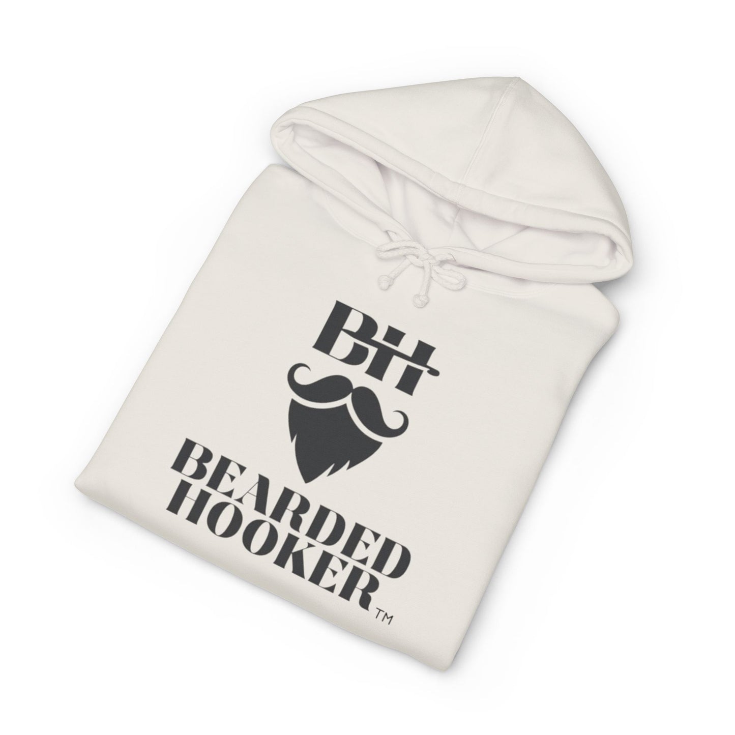 Bearded Hooker Hoodie — Graphic Beard Logo Pullover