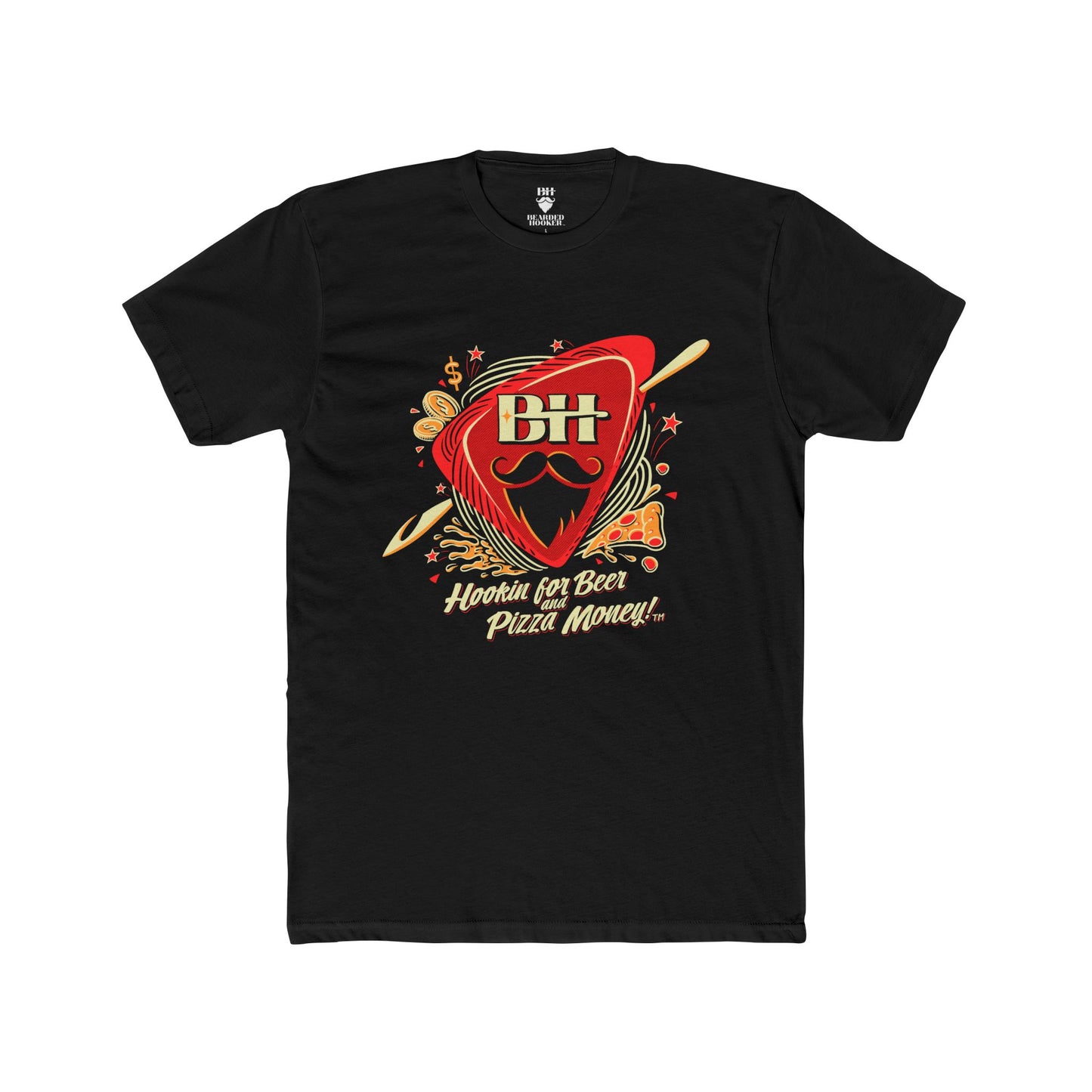 "Hookin' for Beer & Pizza Money!" Graphic Shirt