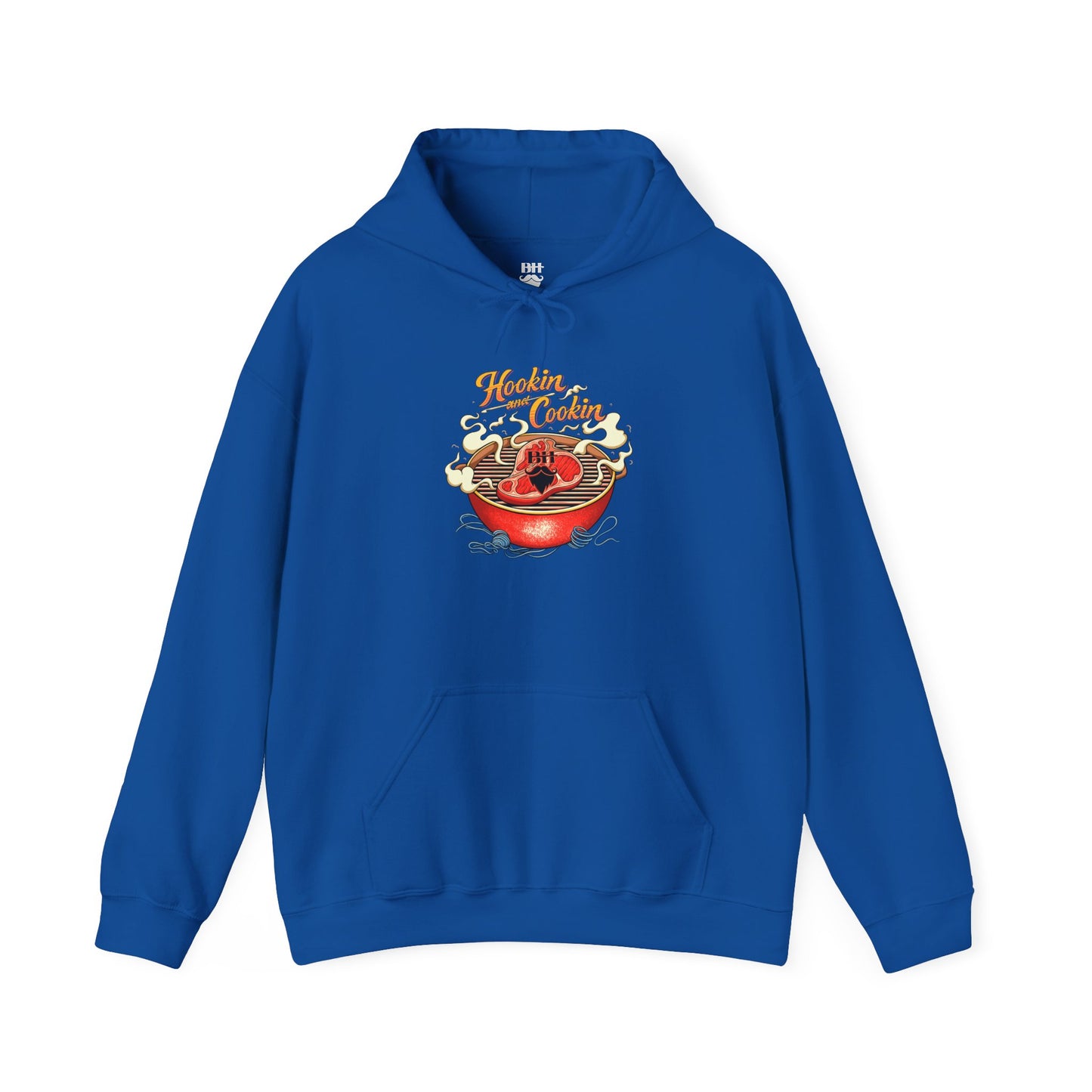 Hoodie — 'Hoosier Cooker' Retro Chili Pot Graphic Pullover