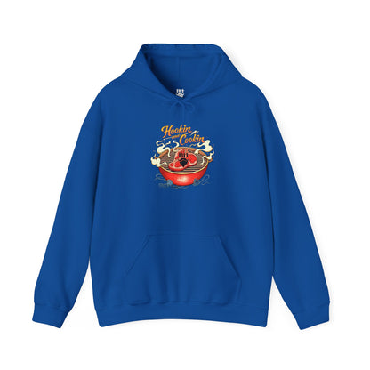 Hoodie — 'Hoosier Cooker' Retro Chili Pot Graphic Pullover