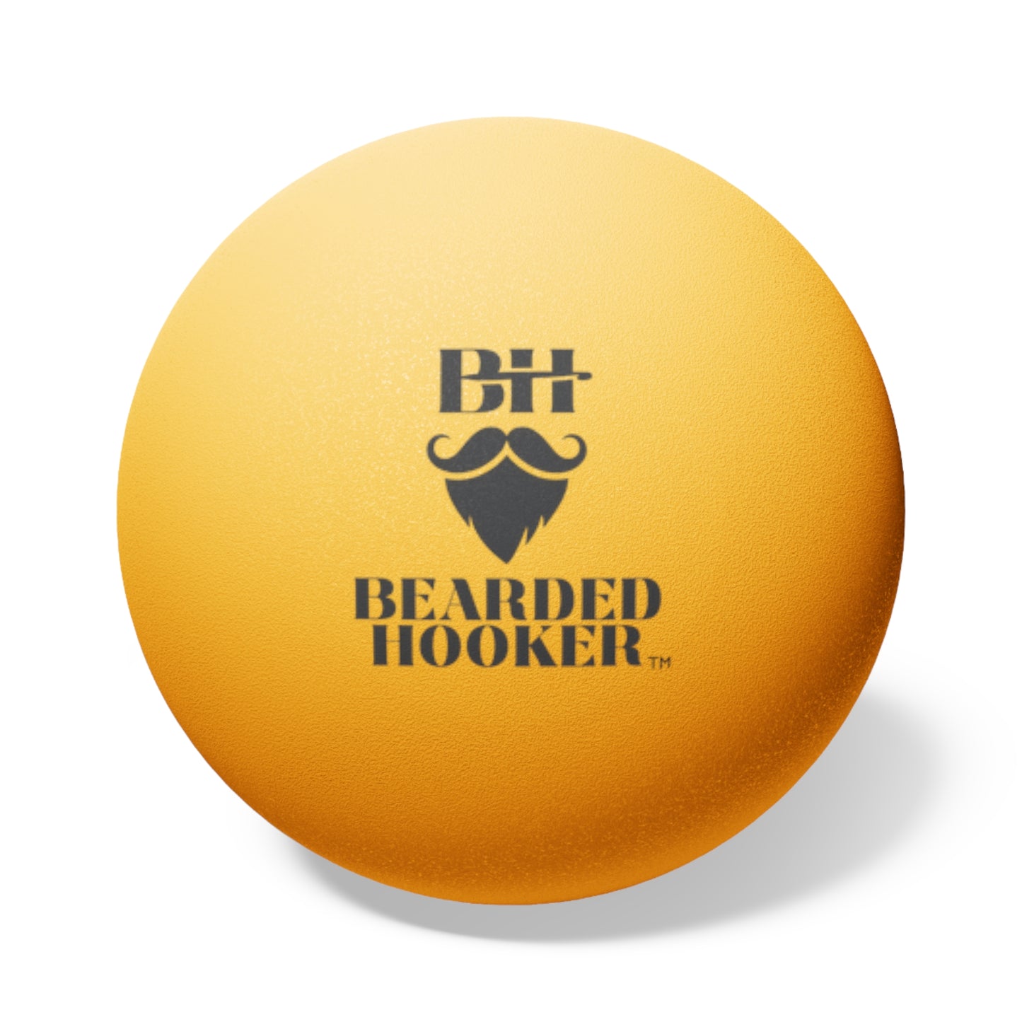 Bearded Hooker Ping Pong Balls — 6-Pack / Just need 12 red plastic cups to go with them.