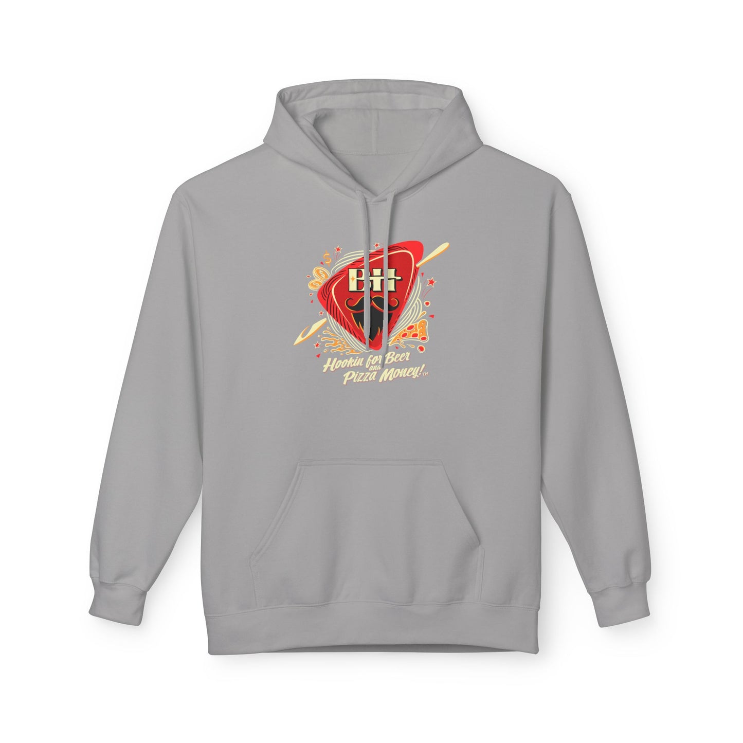 Guitar Pick Graphic Hoodie — "Play On" Music Lover Pullover