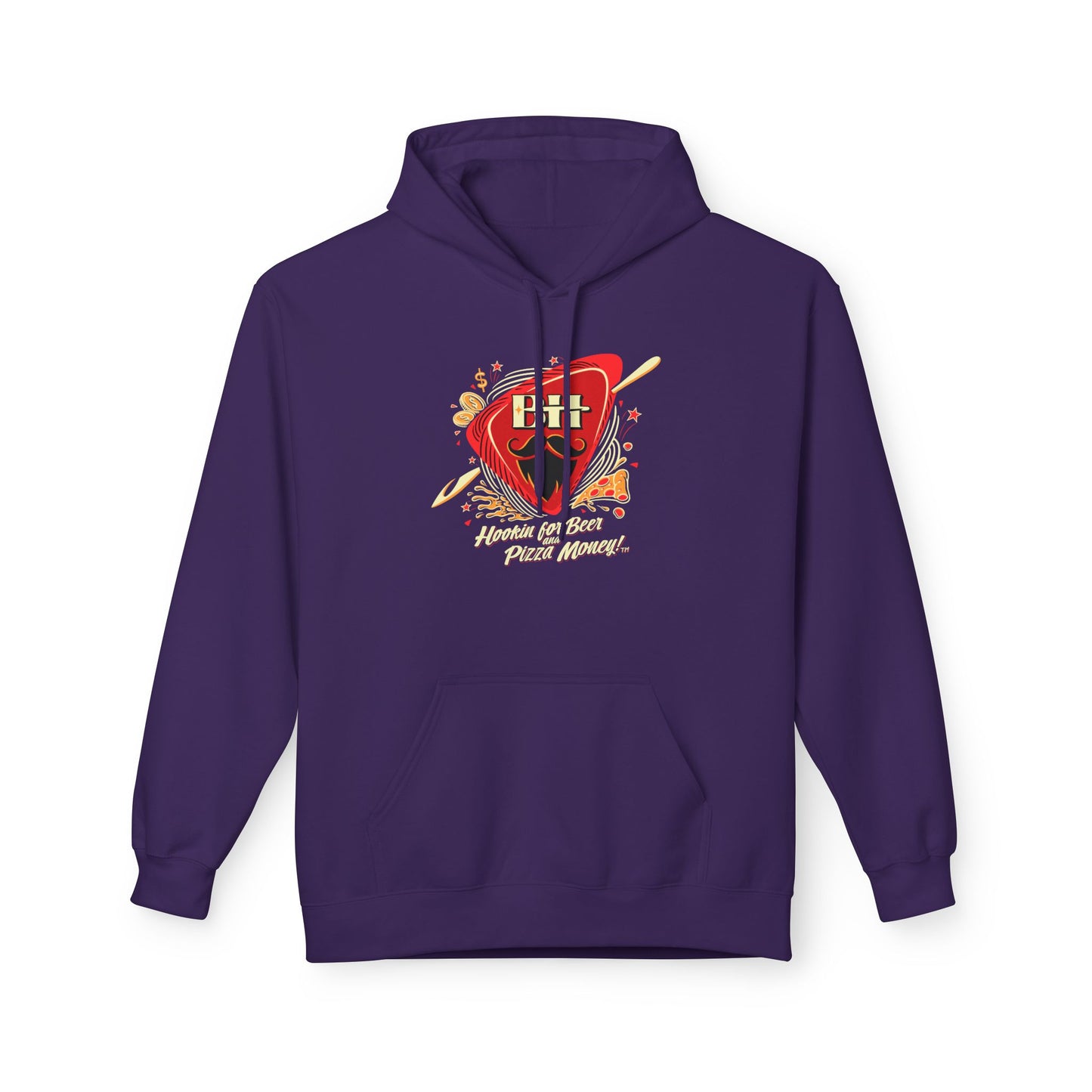 Guitar Pick Graphic Hoodie — "Play On" Music Lover Pullover