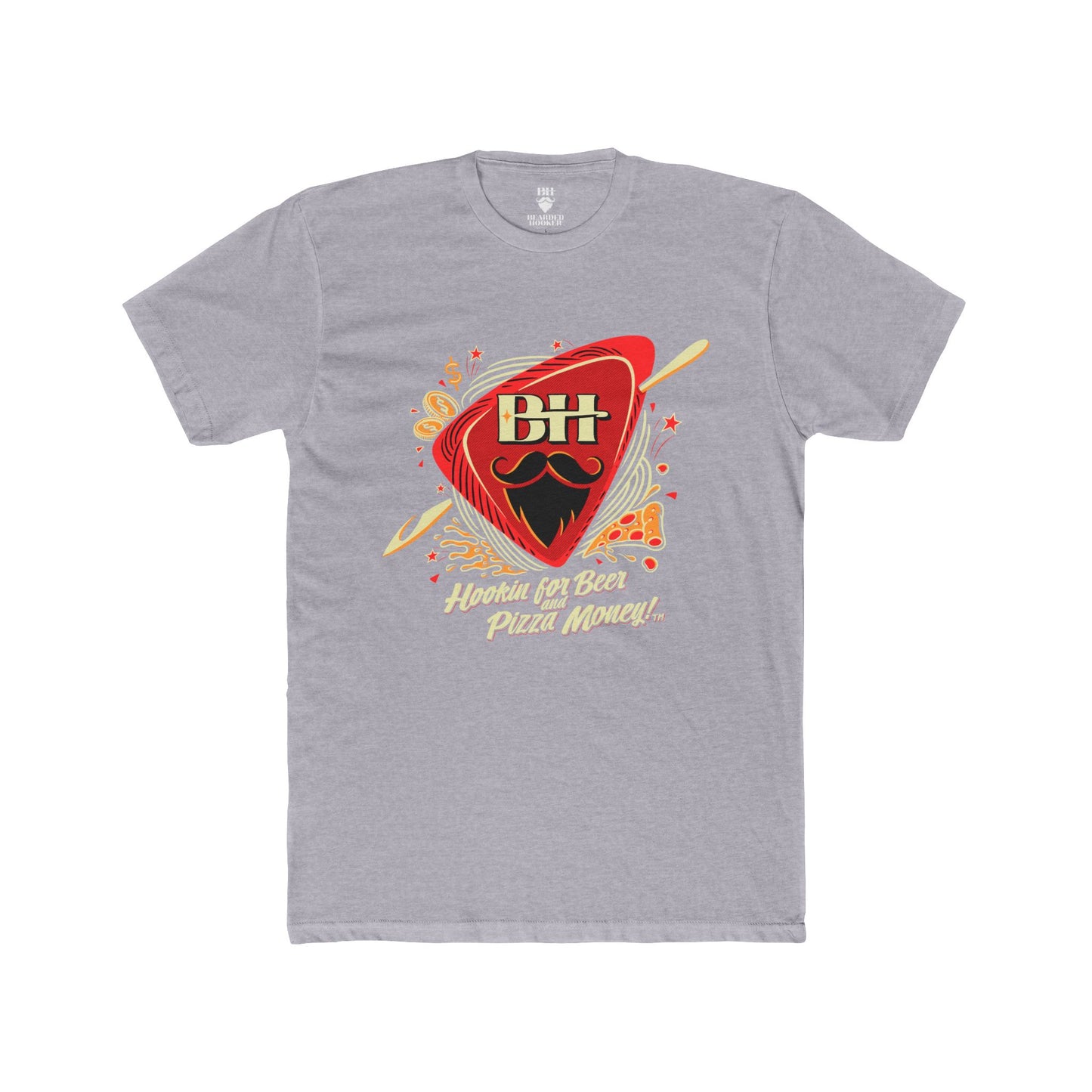 "Hookin' for Beer & Pizza Money!" Graphic Shirt