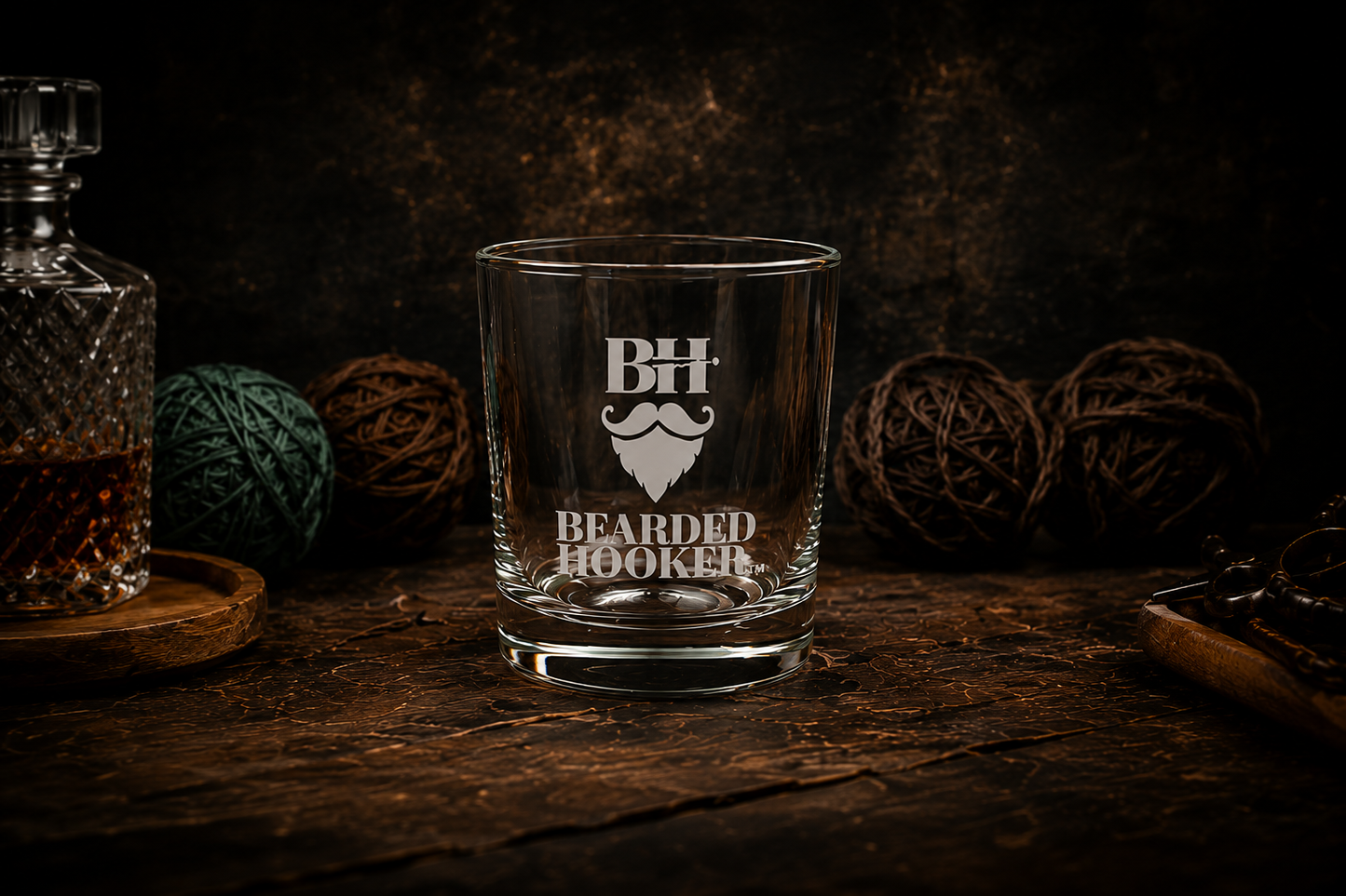 Bearded Hooker Rocks Glass - 10oz / Greate for Mai Tai's as well ... just saying.