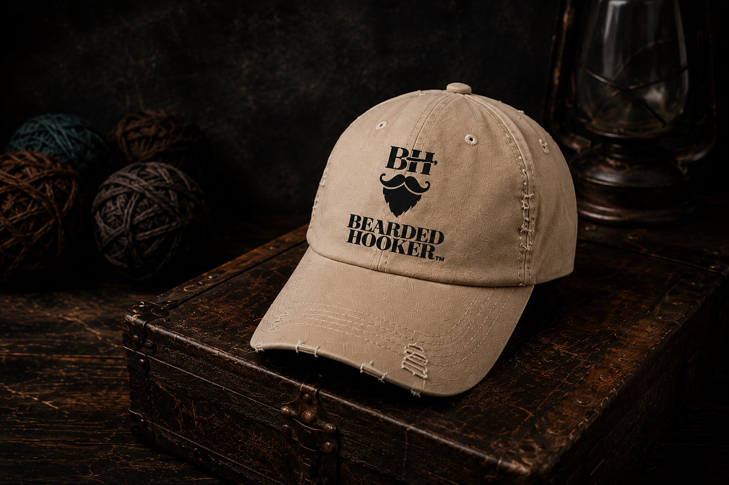 Unisex Distressed Cap